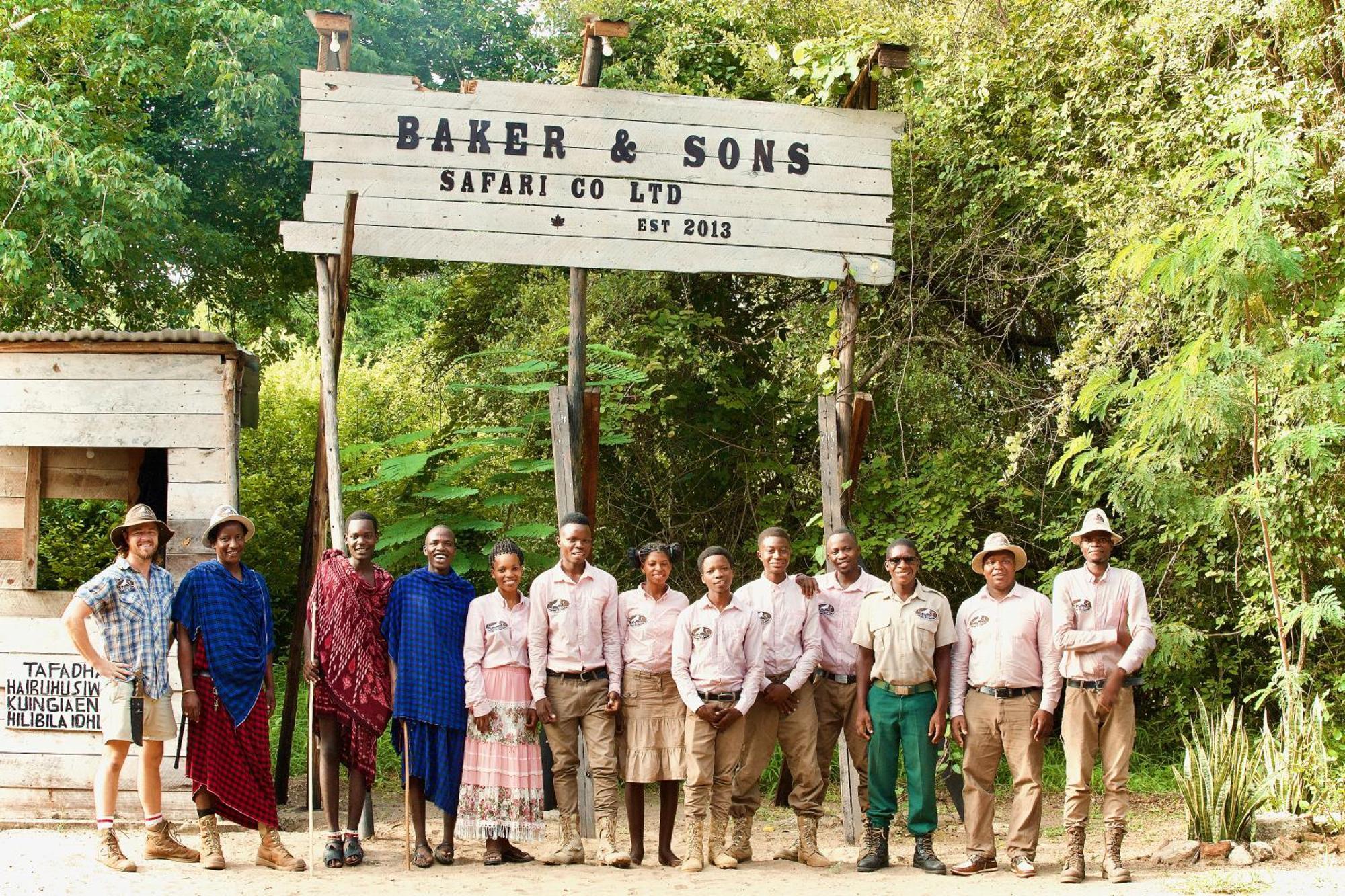 Villa Baker Safari Company Kwangwazi Esterno foto